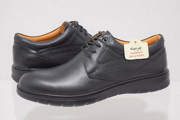 کفش-طبی-کد-338-روزمره-چرم-مردانه-Orthopedic-Shoe