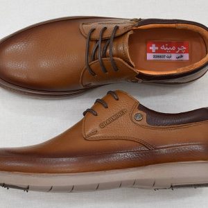 کفش-طبی-کد-337-روزمره-چرم-مردانه-Orthopedic-Shoe
