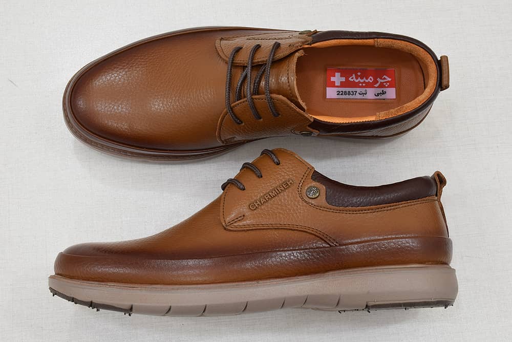 charmineh 337 h11 3 کفش-طبی-کد-337-روزمره-چرم-مردانه-Orthopedic-Shoe