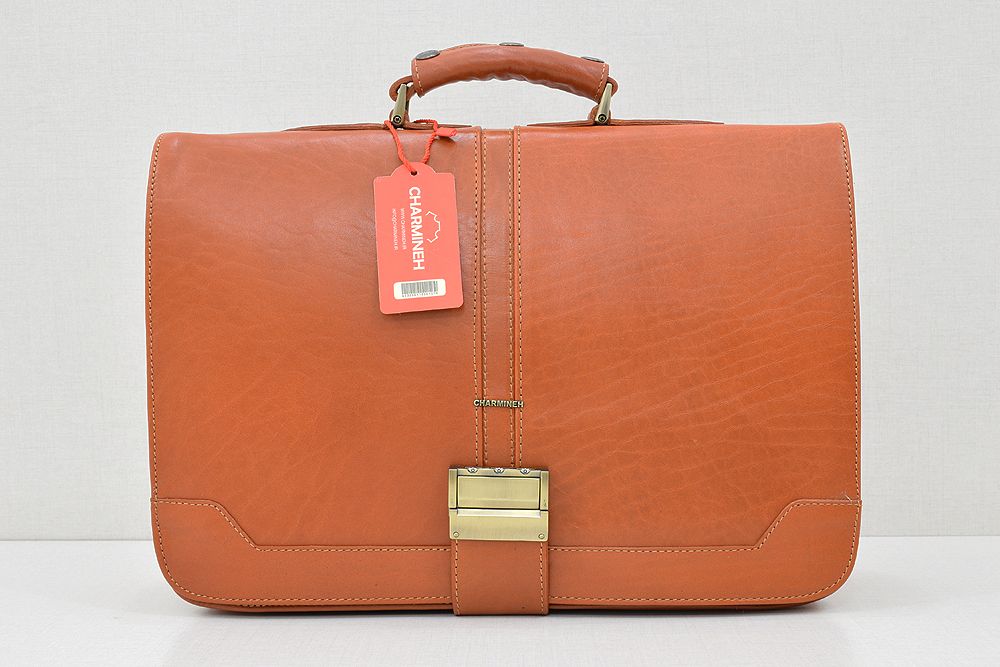 charmineh K.A 711 H کیف-اداری-کد-711-چرم-مردانه-office-bag
