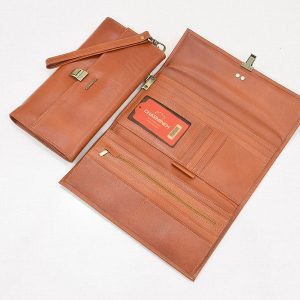 charmineh K.T 503 H4 کیف-دسته-چکی-کد-503-چرم-مردانه-رسمی-چک-Checkbook -bag