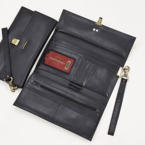 charmineh K.T 503 m3 کیف-دسته-چکی-کد-503-چرم-مردانه-رسمی-چک-Checkbook -bag