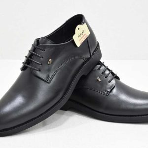 اسپرت مشکی 336 3 کفش مجلسی چرم مردانه-image-shoes