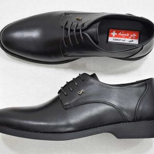 اسپرت مشکی 336 4 کفش مجلسی چرم -image-shoes