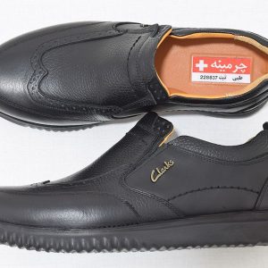 کفش-طبی-کد-334-روزمره-چرم-مردانه-Orthopedic-Shoe