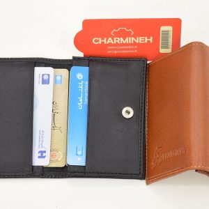 charmineh k.j 603 1 کیف-جا-کارتی-کد-603-چرم-Card-Holder-leather-bank