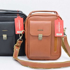 دوشی مردانه 810 کیف دوشی مشکی کد : 810
