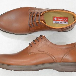 کفش-طبی-کد-152-روزمره-چرم-مردانه-Orthopedic-Shoe
