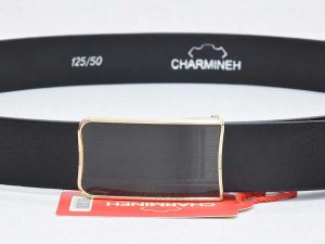 چرم مشکی کد 948 2 کمربند مردانه- image - belt