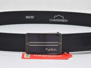 چرم مشکی کد 952 3 کمربند چرم- image - belt