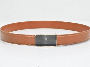 چرم کد 949 عسلی 2 کمربند چرم