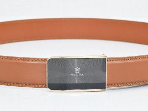 چرم کد 949 عسلی 3 کمربند مردانه