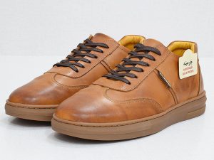 اسپرت عسلی 386 4 کفش مردانه