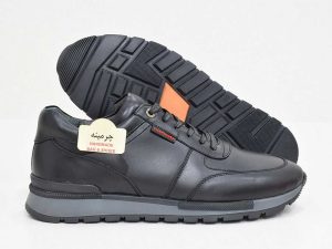 اسپرت مشکی کد 406 2 کفش اسپرت چرم-image-shoes