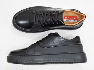 طبی مشکی کد 397 5 کفش طبی مردانه