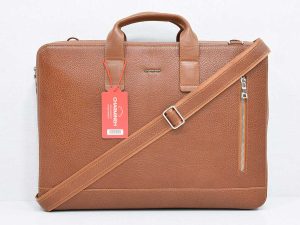 کیف چرم دانشجویی لپ تاپ مردانه -image- bag