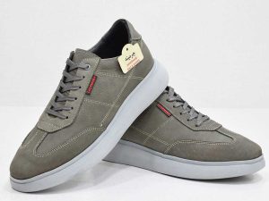 اسپرت طوسی کد 422 3 کفش چرمی مردانه-image-shoes