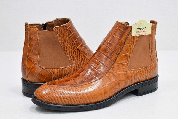 کفش بوت چرم مردانهimage-shoes