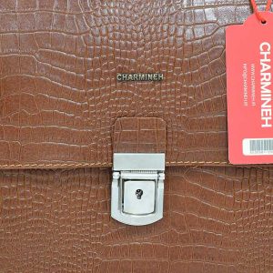 کیف دانشجویی چرم مردانه -image- bag