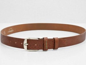 چرم عسلی کد 961 2 کمربند مردانه-belt