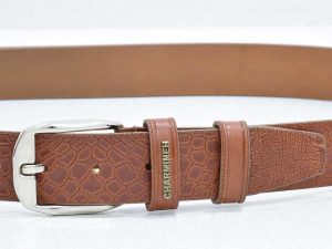 چرم عسلی کد 961 3 کمربند