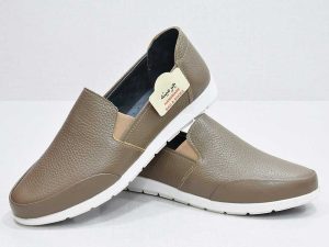 اسپرت زنانه کد 2041 2 کفش اسپرت چرم زنانه