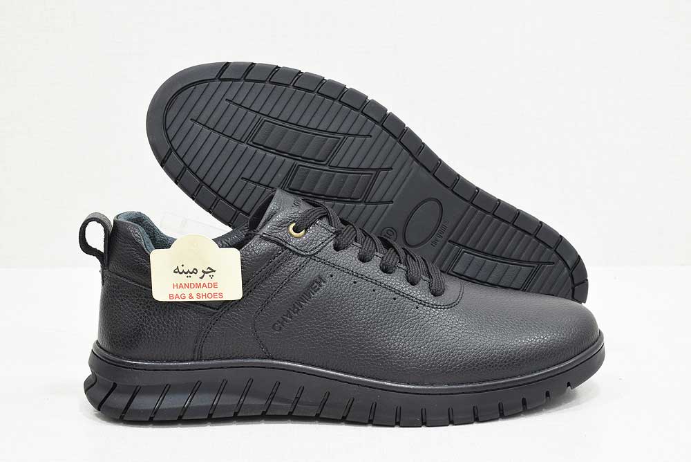 اسپرت مشکی کد 484 1 کفش اسپرت - image- shoes-Leather