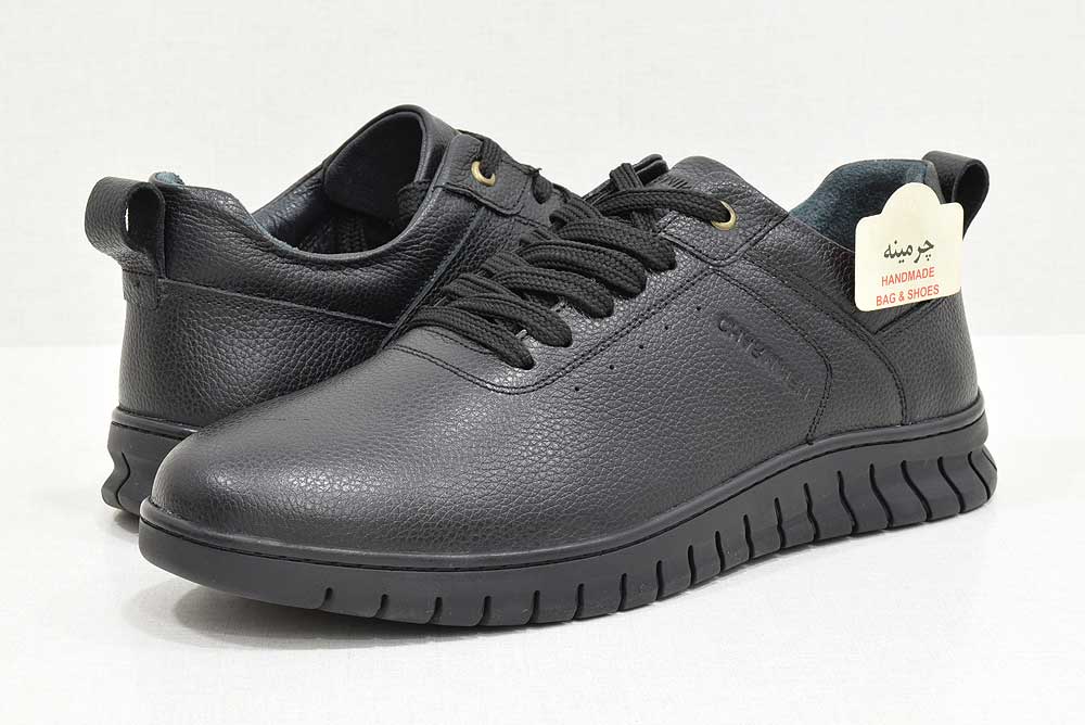 اسپرت مشکی کد 484 2 کفش چرم