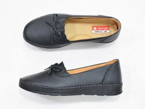 طبی زنانه کد 2043 M 4 کفش طبی چرم