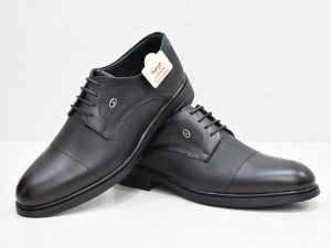 مجلسی مشکی کد 499 3 مجلسی - image- shoes-Leather