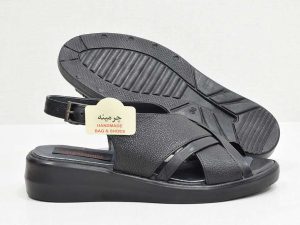 صندل زنانه - image- shoes-Leather