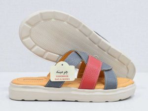 دمپایی چرم طبی زنانه