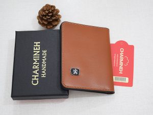 کیف چرمی مدارک ماشین پژو کد 633