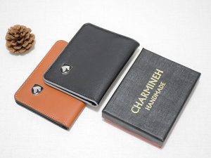 کیف چرمی مدارک ماشین ایران خودرو کد 627