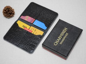 کیف چرمی مدارک ماشین ایران خودرو کد 628