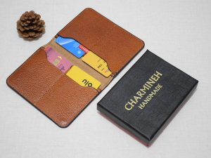 کیف چرمی مدارک ماشین ایران خودرو کد 629
