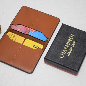 کیف چرمی مدارک ماشین ام وی ام کد636