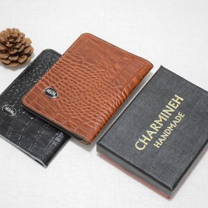 کیف چرمی مدارک ماشین ام وی ام کد637