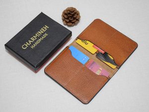 کیف چرمی مدارک ماشین سایپا کد638